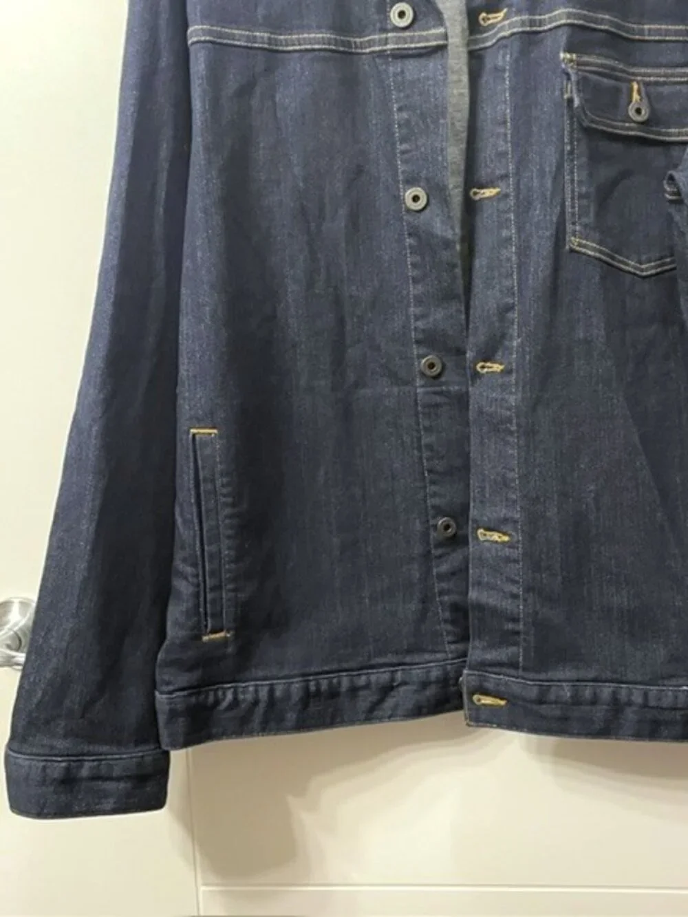Men's Flint and Tinder Stretch Denim Trucker Jacket Size 2X